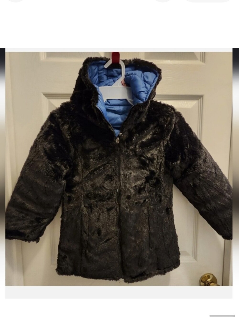 Steve Madden Youth Reversible Parka nwt
